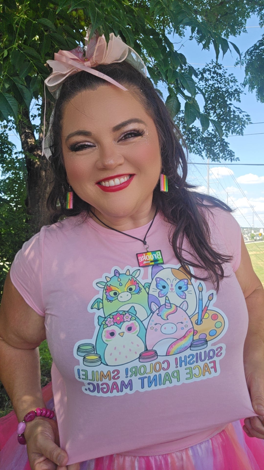 Facepainting Squishmallow Shirt