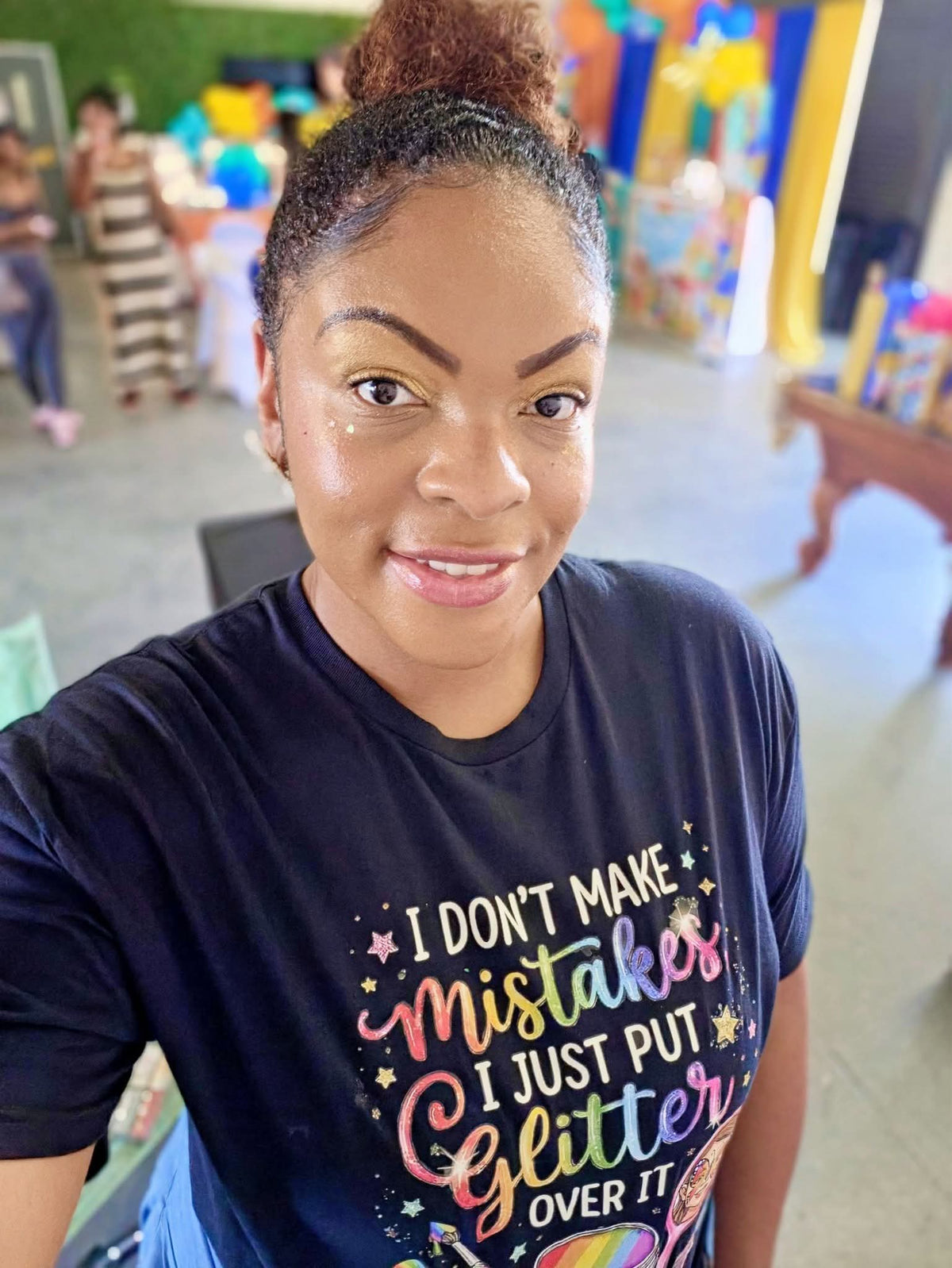 Glitter Mistake Tee (Butterfly)