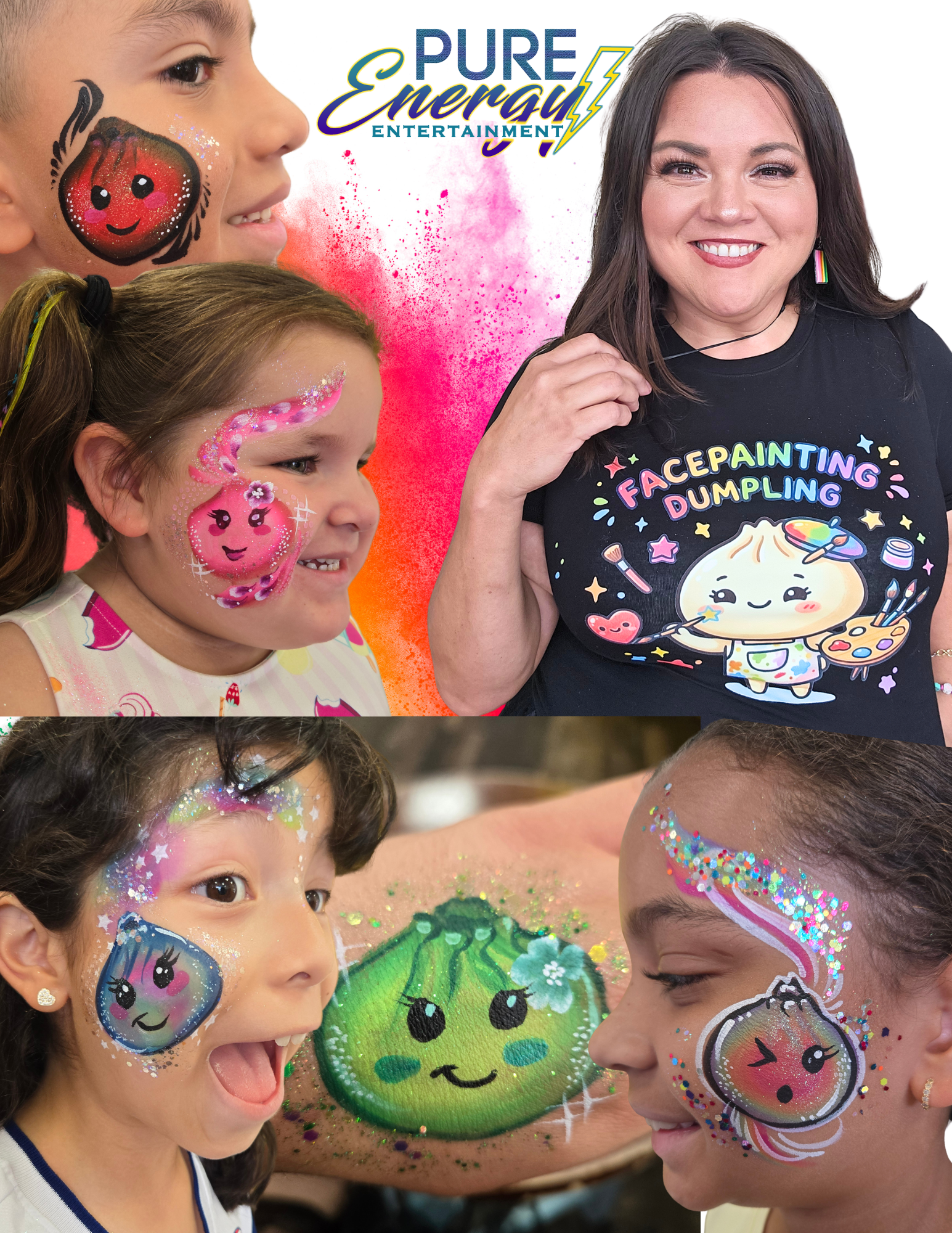 Facepainting Dumpling Shirt