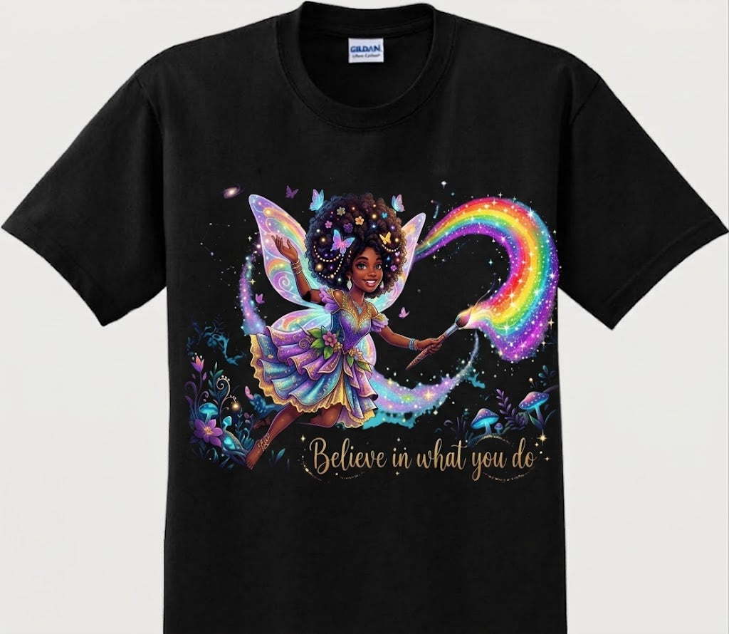 Believe in What You Do Afro Fairy