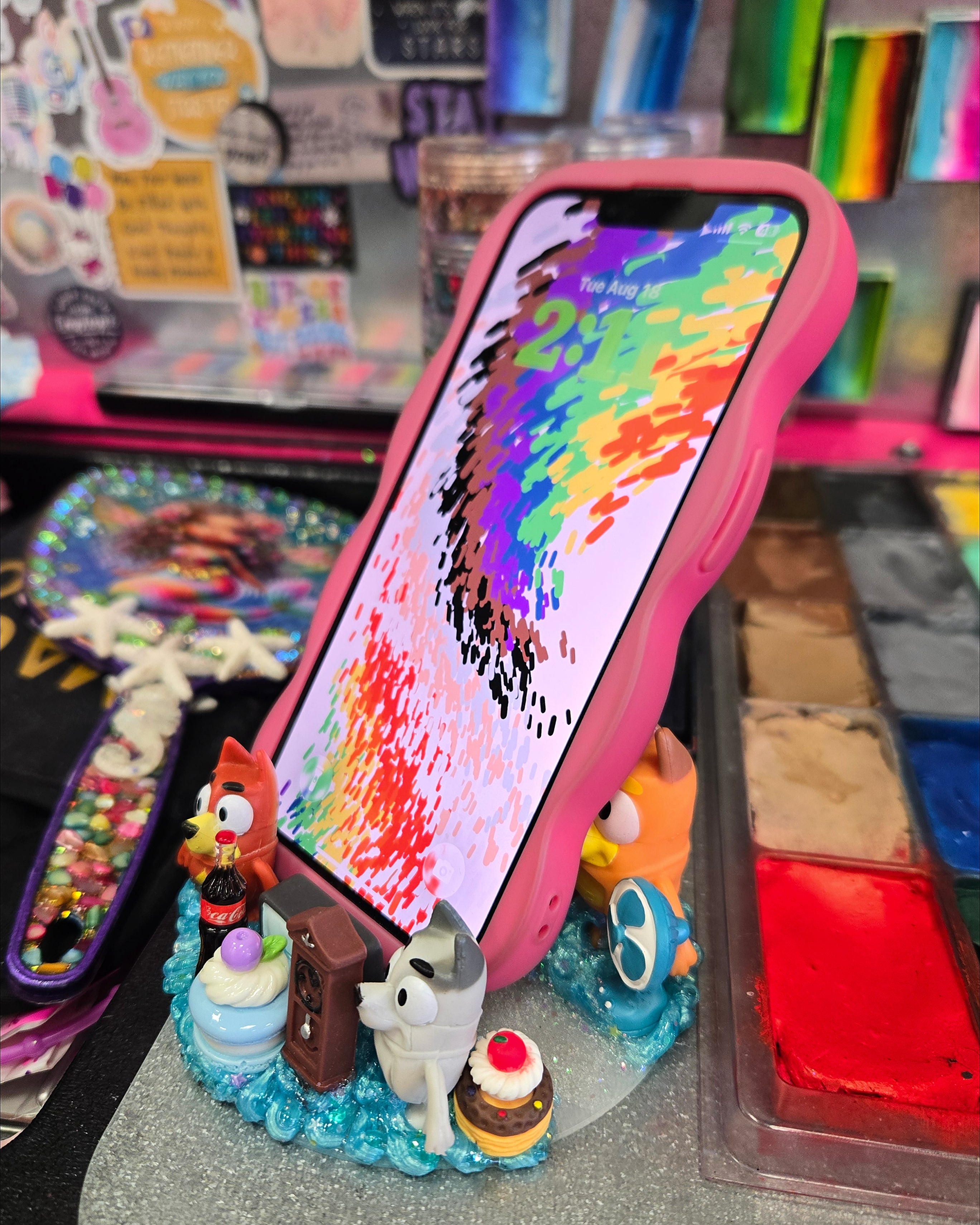 Bluey & Friends Phone Holder